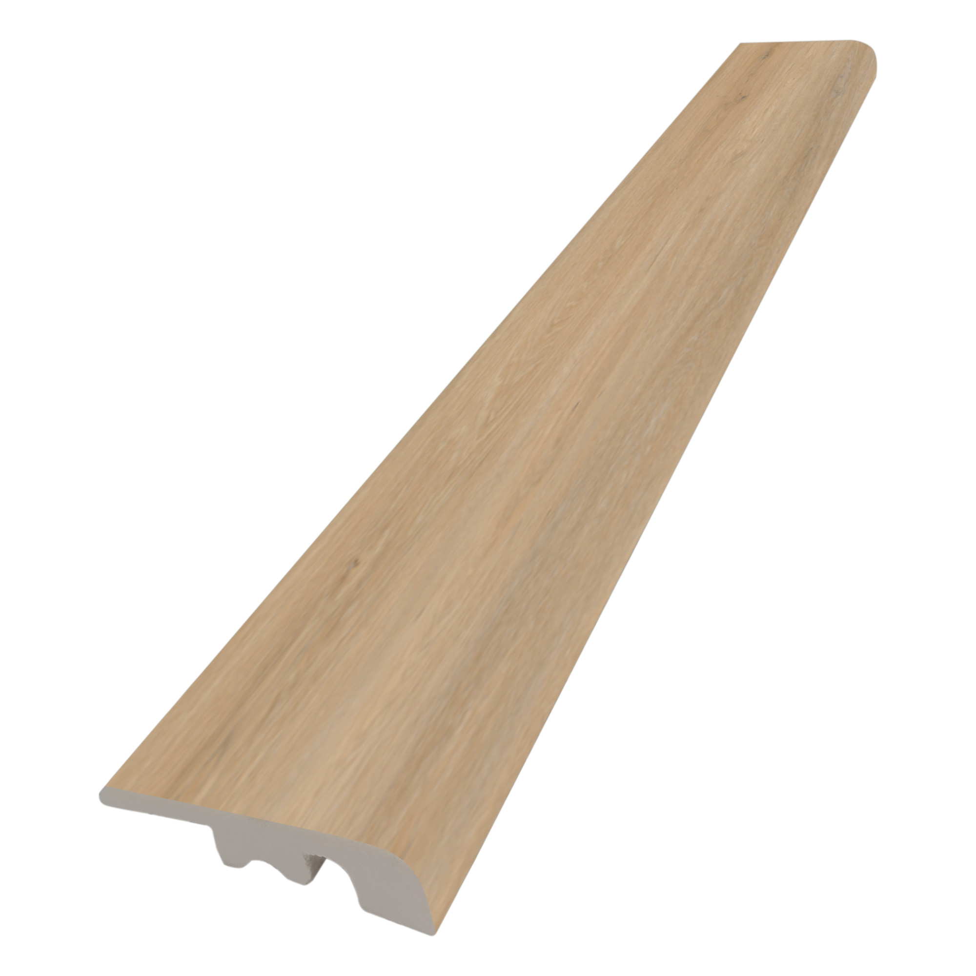 Natural Essence Plus Series LI-NE207-E End Cap, 94-1/2 in L, 1.378 in W, 0.394 in Thick, SPC, Evergreen